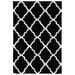 SAFAVIEH Hudson Shag Jackson Trellis Area Rug Beige/Ivory 4 x 6