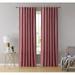 Lopez Velvet Back Tab Rod Pocket Curtain Panels