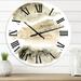 Designart 1 in Quartz Modern/Contemporary Wall Clock