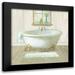 Nai Danhui 12x12 Black Modern Framed Museum Art Print Titled - Farmhouse Bathtub