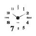 VerPetridure Clock From Wall To Wall Adhesive Mirror Large Clock For The Living House