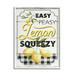 Stupell Industries Vintage Rustic Easy Peasy Lemon Squeezy Quote Graphic Art Framed Art Print Wall Art 24x30 By Jennifer Pugh