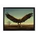 Designart Open Wings Roc Bird in Wild Farmhouse Framed Art Print