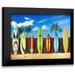 Westmoreland Scott 18x15 Black Modern Framed Museum Art Print Titled - Starting Lineup