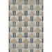 Momeni Edition Geometric Polyester Blue Area Rug 8 11 x 12 6 Sized Rug for Living Room Bedroom Dining Room and Kitchen