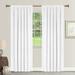 Goory Blackout Luxury UV Protection Drapes Velvet Room Panel Window Curtain Modern Energy Efficient Living Curtains