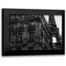 1x Studio III 14x11 Black Modern Framed Museum Art Print Titled - Eiffel Tower - Tour Eiffel