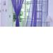 YUEHAO Curtain Clearance 1 Pcs Pure Color Tulle Door Window Curtain Drape Panel Sheer Scarf Valances
