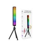 Ledander 3D RGB Sound Control Pickup Rhythm Light Colorful LED Ambient Strip Light for Car PC TV Room Desktop