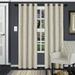 Waverly Room Darkening Noise Reducing Thermal Blackout Curtain Set Ivory / 52 x63