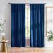 Goory Blackout Luxury UV Protection Drapes Velvet Room Panel Window Curtain Modern Energy Efficient Living Curtains