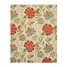 Hand-tufted Wool Ivory Transitional Floral Spring Garden Rug