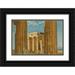 William Blake Richmond 18x13 Black Ornate Wood Framed Double Matted Museum Art Print Titled - The Temple of Nike Apteros Seen from the Propylaea (1887)