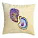 Betsy Drake Interiors Two Oysters No Cord Pillow 18x18