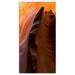 DESIGN ART Designart Antelope Canyon Canyon Photography on wrapped canvas - Brown 16 in. wide x 32 in. high