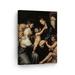 Smile Art Design Madonna dell Impannata by Raphael Art Canvas Print Famous Fine Art Oil Painting Reproduction Canvas Wall Art Renaissance Art Home Decor Ready to Hang Made in the USA 22x15