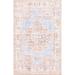 Unique Loom Judas Timeless Rug Blue/Beige 7 7 x 10 6 Rectangle Medallion Transitional Perfect For Living Room Bed Room Dining Room Office