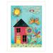 No Place Like Home by Bernadette Deming Print Wall Art Wood Multi-Color