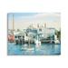 Stupell Industries Relaxing Boats Floating Harbor Marina Ocean Town Photograph Gallery Wrapped Canvas Print Wall Art Design by Tom Mielko