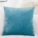 Sufanic Comfortable Velvet Throw Pillow Cases Decorative Cushion Covers for Sofa Couch and Bed 16x16inch