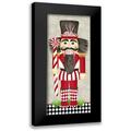 Reed Tara 8x14 Black Modern Framed Museum Art Print Titled - Nutcracker Christmas III