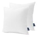 Phantoscope 20 x 20 Throw Pillow Inserts with 100% Cotton Cover Square Decorative pillow 2 Pack 20 x 20 inches