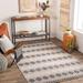 Artistic Weavers Palermo Diamond Area Rug Gray/Cream 7 x 9