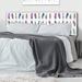 Dakota Fields Baughersr Panel Headboard Upholstered/Polyester in Gray | 46 H x 62.5 W x 2 D in | Wayfair B5A9A39A4DF94A608E44B0D329CB1DC6