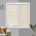 Symple Stuff Zebra Semi-Sheer Cream Roller Shade Synthetic Fabrics | 72 H x 54.25 W in | Wayfair 71E9B9D4A35F4FAAA8A5A4D9D2789826