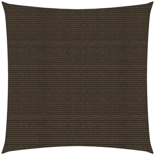 Sonnensegel，Sonnenschutzsegel 160 g/m² Braun 3,6×3,6 m HDPE vidaXL