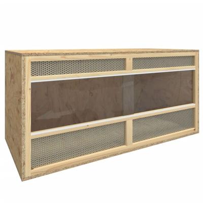 Bonnevie - Terrarium Holzwerkstoff 100x47x47 cm vidaXL562609