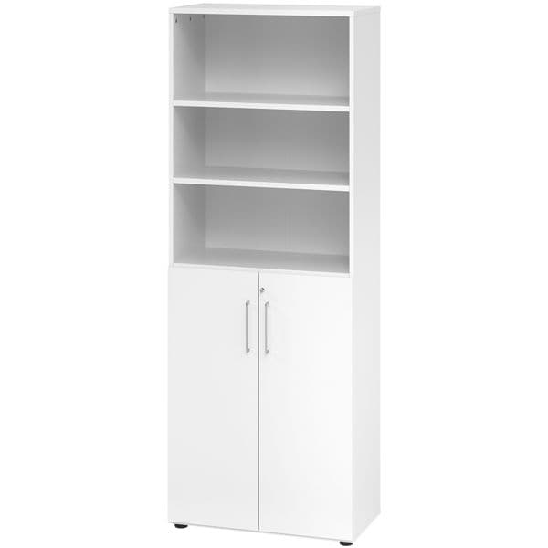 HAMMERBACHER Kombischrank »Z-Line« 80 cm breit 6 OH weiß, 80x215.6x42 cm Image