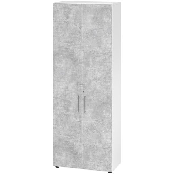 HAMMERBACHER Aktenschrank »Z-Line« 80 cm breit 6 OH weiß, 80x215.6x42 cm
