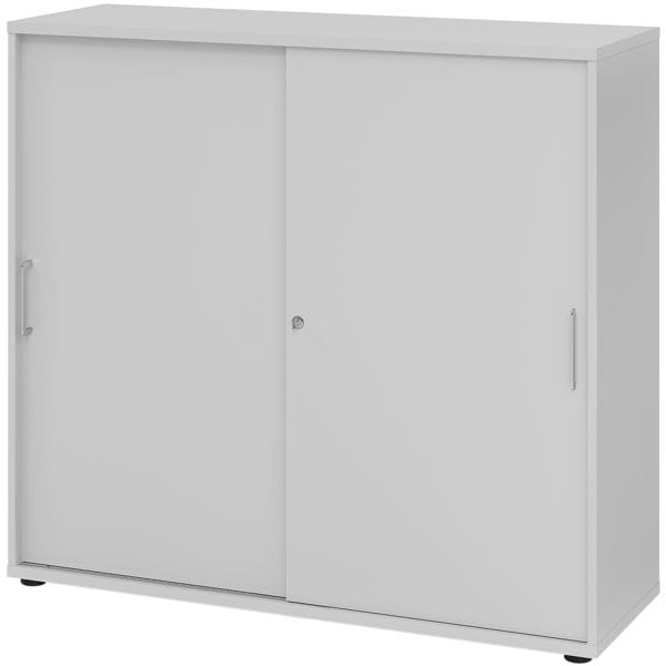 HAMMERBACHER Schiebetürenschrank »Z-Line« 3 OH grau, 120x110x40 cm