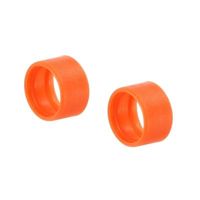 Antenna Rubber Ring for H-777 RT22 RT27 Walkie-talkies, Rubber Ring, Orange 2pcs