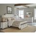 Coaster Furniture Hillcrest White and Dark Rum 5-piece Panel Bedroom Set