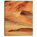 Design Art Beautiful Brown Sand Desert Photographic Print on Wrapped Canvas