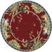 SAFAVIEH Chelsea Lanford Rooster Wool Area Rug Burgundy 6 x 9