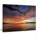 Design Art Beautiful Sunset Beach in Phuket Photographic Print on Wrapped Canvas