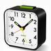 JINGT Quartz Alarm Clock With Night Light No Tick Snooze Silent Small Bedside Clocks Christmas Halloween