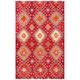 SAFAVIEH Aspen Dreda Tribal Area Rug Red/Gold 3 x 5