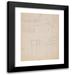 Winold Reiss 12x14 Black Modern Framed Museum Art Print Titled - Design Drawings for Miscellaneous Interiors Some Possibly Related to the Hotel St. George New York Ny Sketch for Miscellaneous Inte