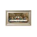 DECORARTS-The Last Supper by Leonardo da Vinci. Framed size: 30x18 . Giclee Print