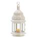 Modern White Moroccan Style Lantern