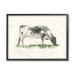 Stupell Industries Grazing Farm Cattle Neutral Cow Field Watercolor Design by Ethan Harper 24 x 30 Black Framed