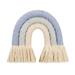 JUNTEX INS Nordic Home Weaving Rainbow Tapestry Cotton Hand-Woven Color Ornaments Children S Room Decoration Tassel Wall Hanging