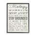 Stupell Industries Coffee-Ology Motivational Life Puns Kitchen Humor Black Framed by Daphne Polselli