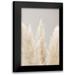 1x Studio III 17x24 Black Modern Framed Museum Art Print Titled - Pampas Grass Grey 04