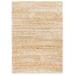 SAFAVIEH Hudson Shag Jaden Striped Area Rug Ivory/Gold 4 x 6