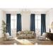 3S Brother s Extra Long Solid Luxury Matte Velvet Soft Curtain Aegean Single Panel Hanging Back Tap & Rod Pocket Home DÃ©cor 5-25 Feet Custom Made Curtains -Made in Turkey Each(52 x192 )